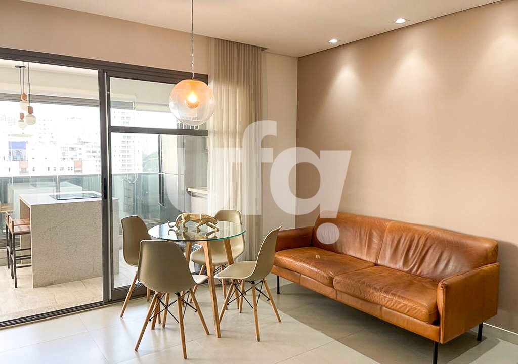 Apartamento à venda na Barra Funda, com 1 quarto, 52m²