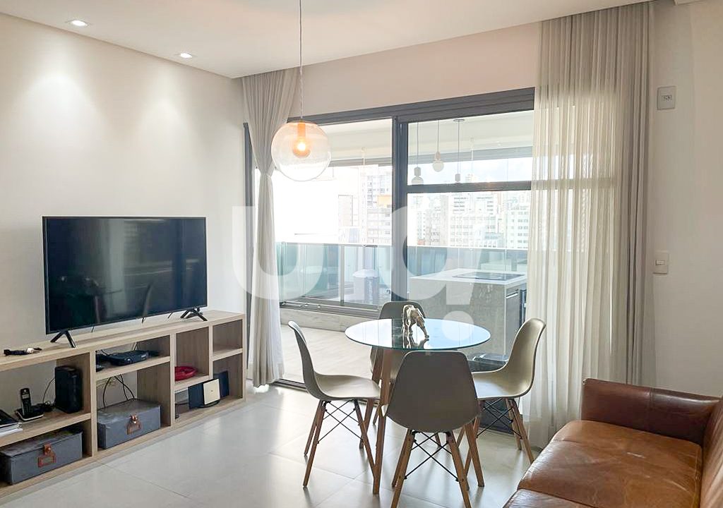 Apartamento à venda na Barra Funda, com 1 quarto, 52m²