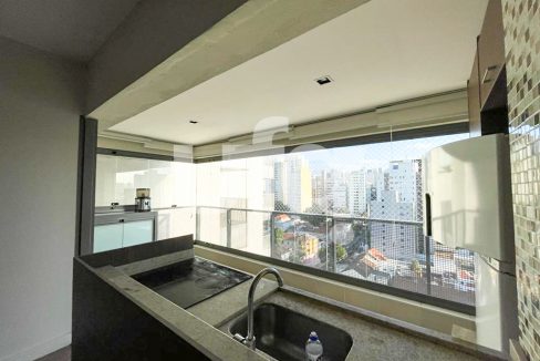 Apartamento para alugar na Barra Funda, com 1 quarto, 52m²