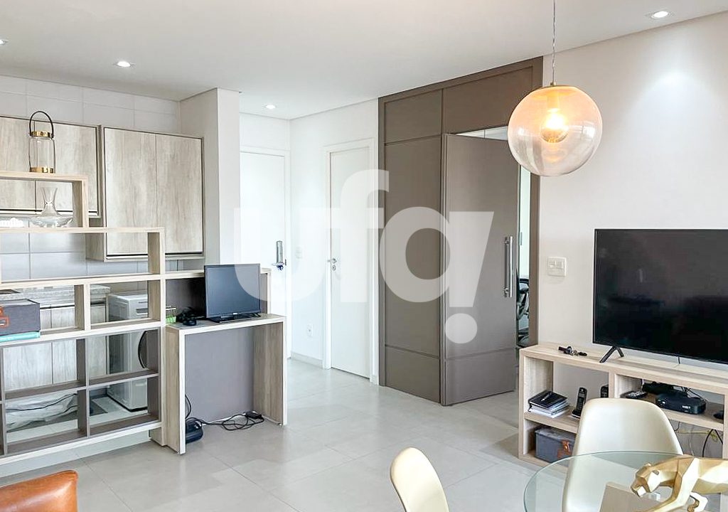 Apartamento à venda na Barra Funda, com 1 quarto, 52m²