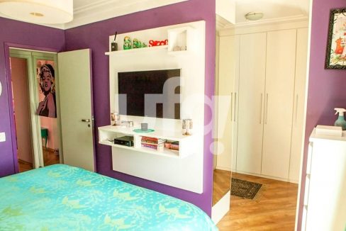Apartamento à venda ou para alugar na Vila Romana, com 3 quarto