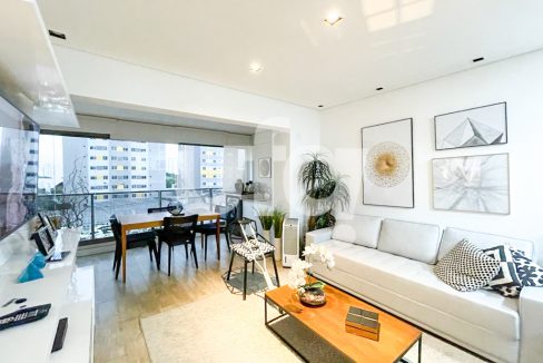 Apartamento para alugar na Barra Funda, com 1 quarto, 52m²